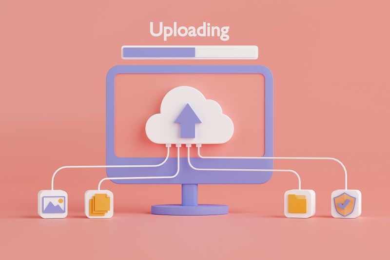 Data back up to the cloud